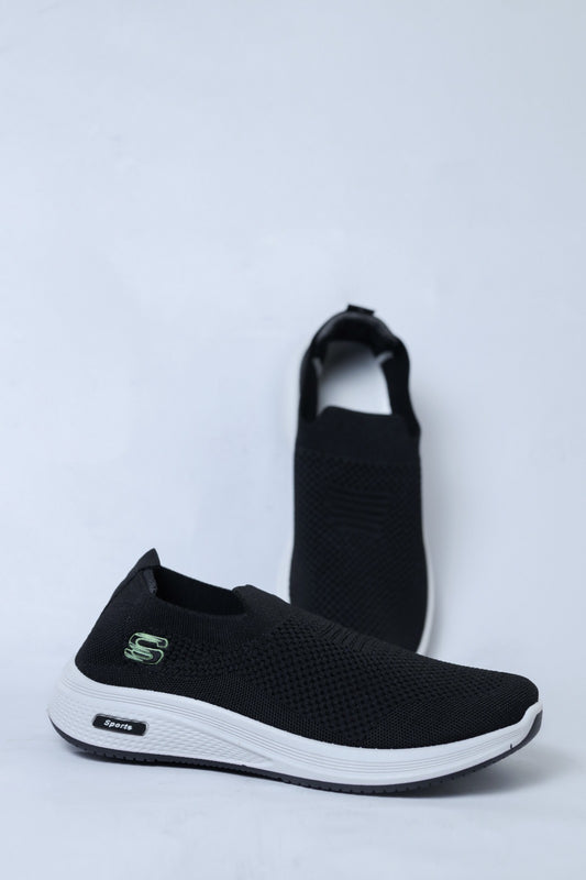 Black Skechers with Ultra Light Vapours Foam