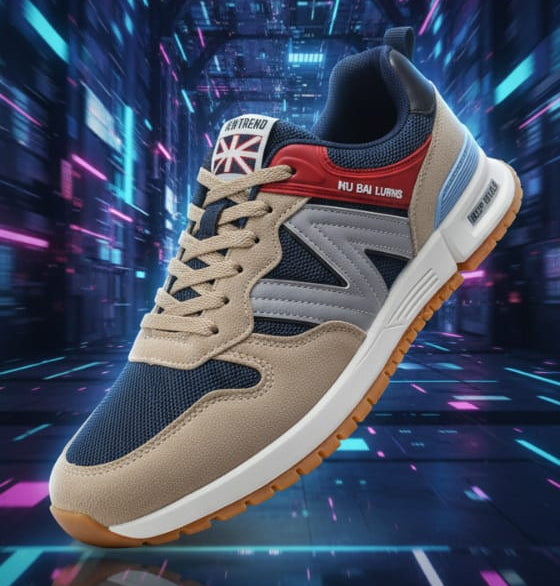 MetroVibe: Urban Style Casual Sneakers