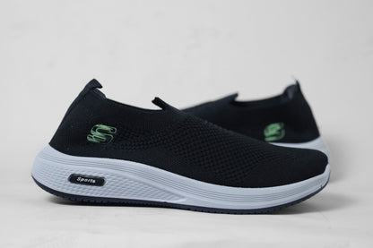 Black Skechers Ultra Light Vapour Foam Shoes
