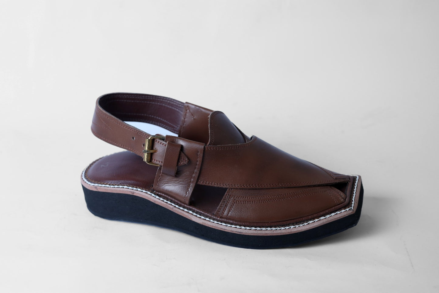 Premium Leather Kaptaan Chappal